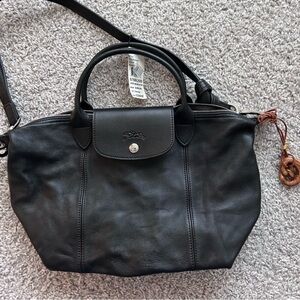 Longchamp Le Pliage Cuir Leather Tote Bag Shoulder Bag - brand new